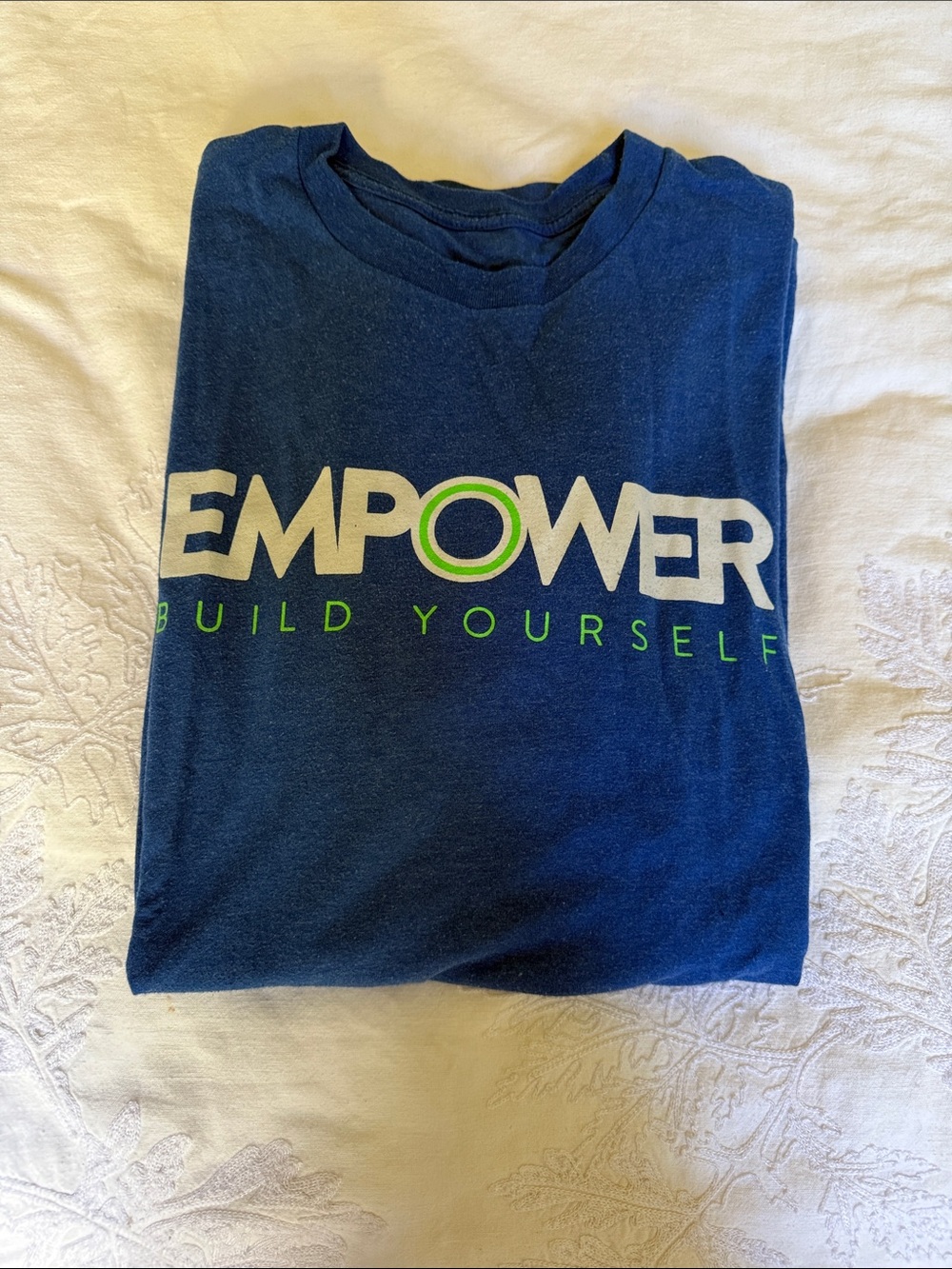 Empower 'Build Yourself' Navy Graphic Tee